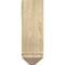 Ekena Millwork Funston Arts and Crafts Rough Sawn Bracket w/ Offset Brace, Douglas Fir, 8"W x 20"D x 24"H BKT0806X20X24FST03RDF - alternate 2